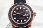 Rolex YachtMaster Rose Gold Replica Watch AR Factory/904L/Swiss 2836